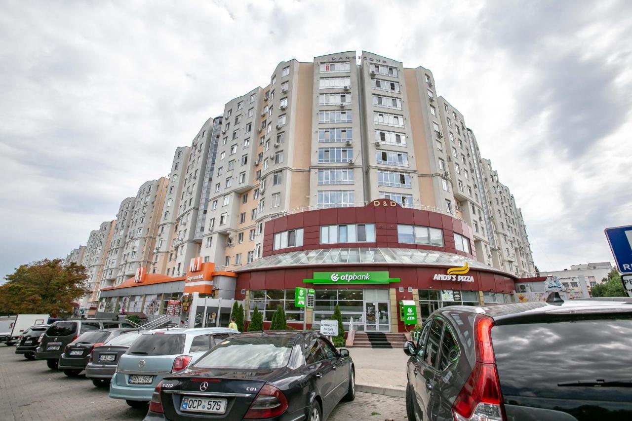 Apartament De Lux Cu 2 Camere Si Living Kišiněv Exteriér fotografie